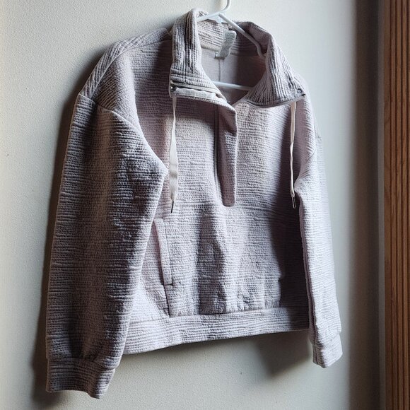 RBX Beige Half Zip-Up Pullover Size Small - Picture 1 of 15